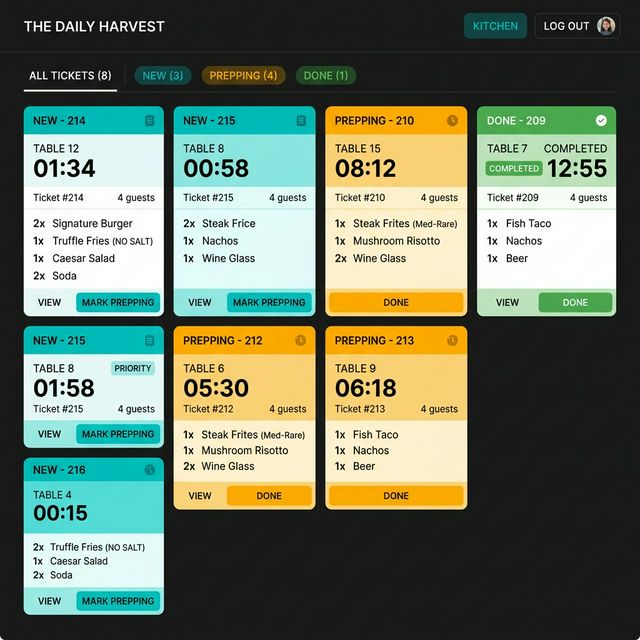 Laguna kitchen display system